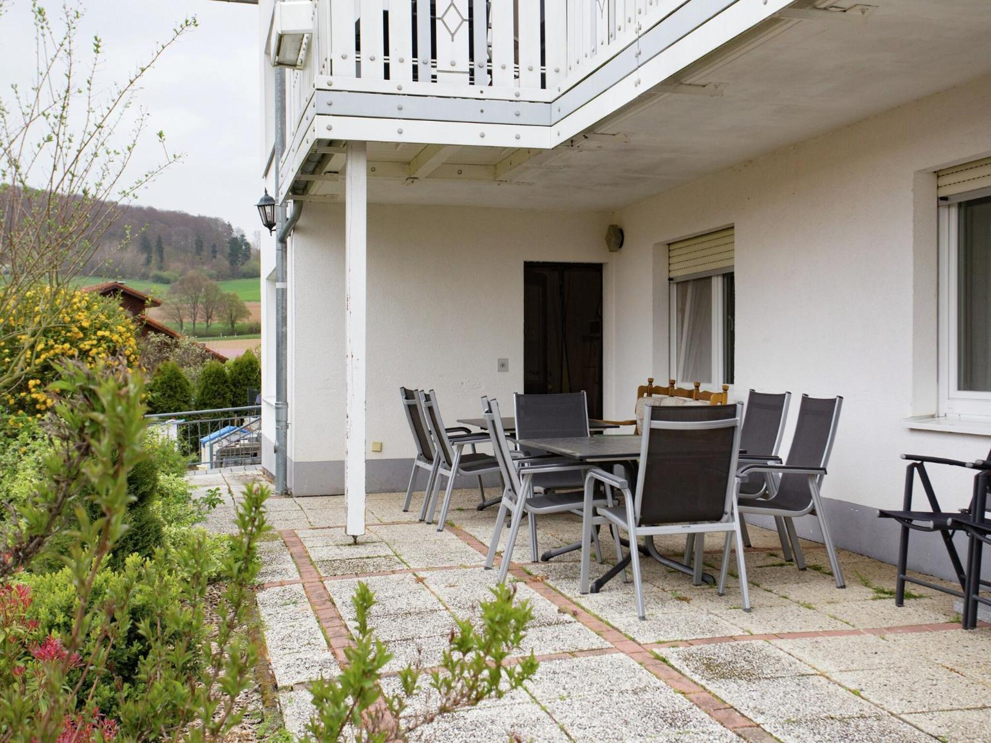 Large Detached Holiday Home In Hesse With Private Garden And Terrace Homberg  Ngoại thất bức ảnh