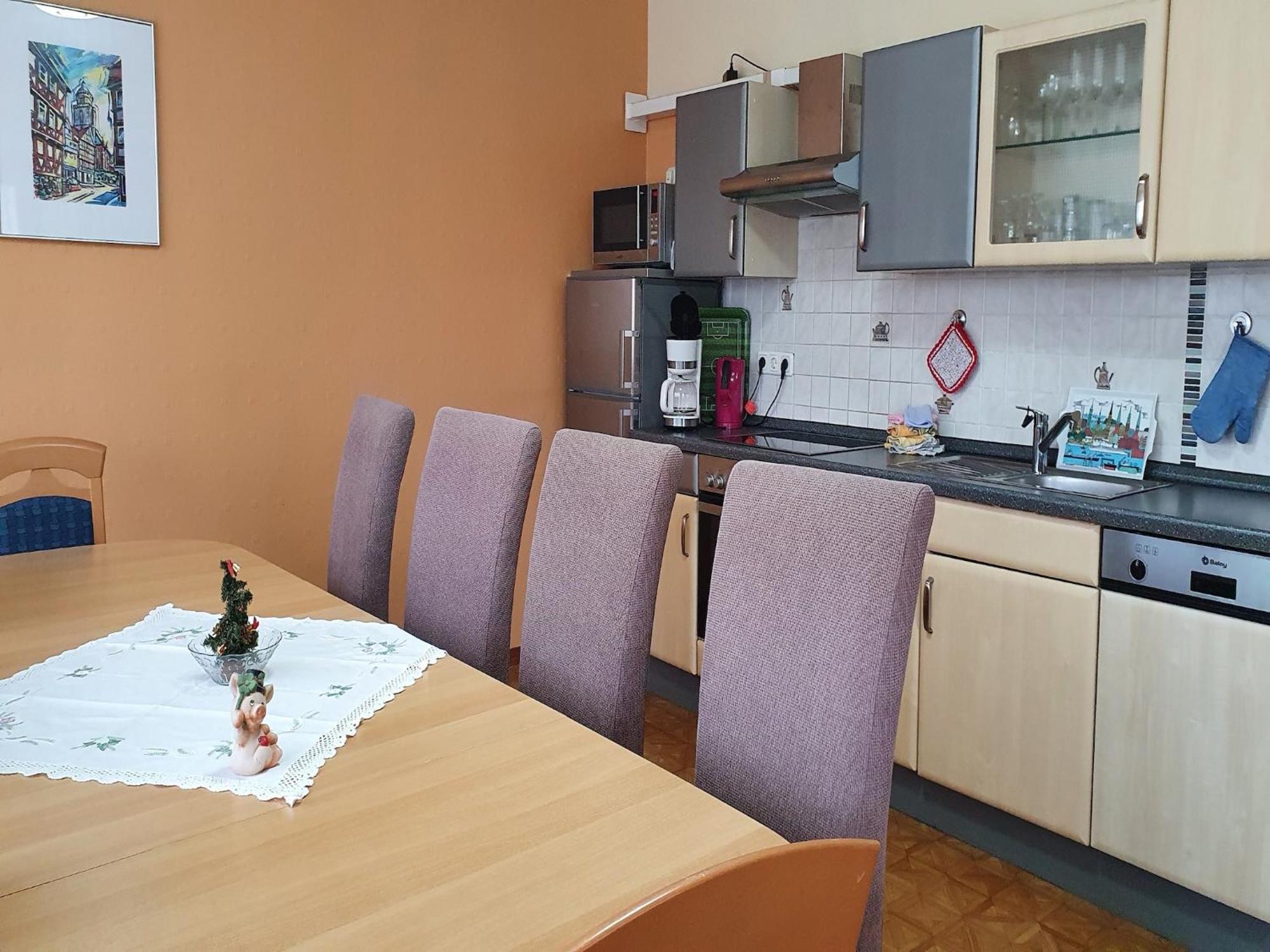 Large Detached Holiday Home In Hesse With Private Garden And Terrace Homberg  Ngoại thất bức ảnh