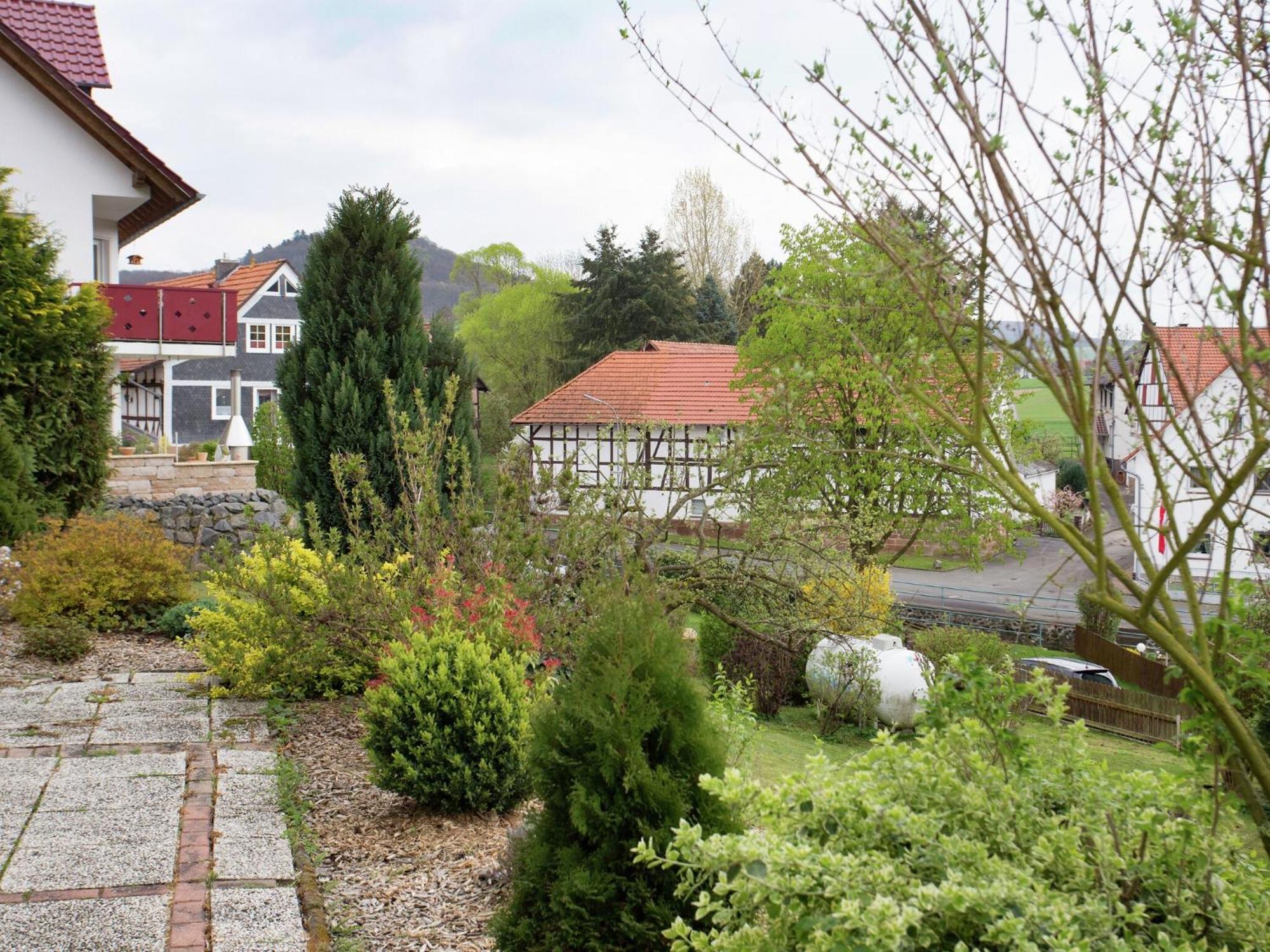 Large Detached Holiday Home In Hesse With Private Garden And Terrace Homberg  Ngoại thất bức ảnh