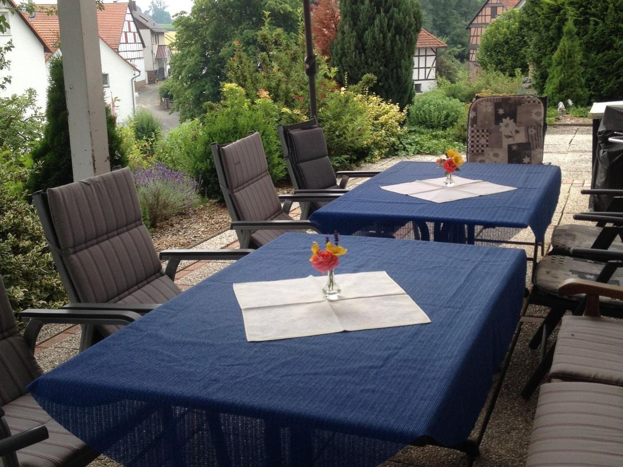 Large Detached Holiday Home In Hesse With Private Garden And Terrace Homberg  Ngoại thất bức ảnh